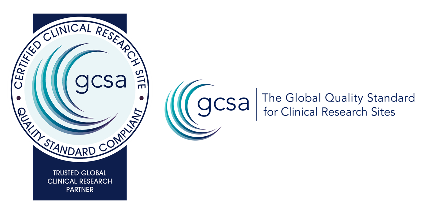 GCSA — Global Quality Standard for Clinical Research Sites (Certified Site mark)
